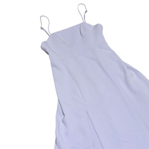 LOVERS + FRIENDS x REVOLVE periwinkle WICHITA sleeveless high slit maxi dress - Picture 5 of 8